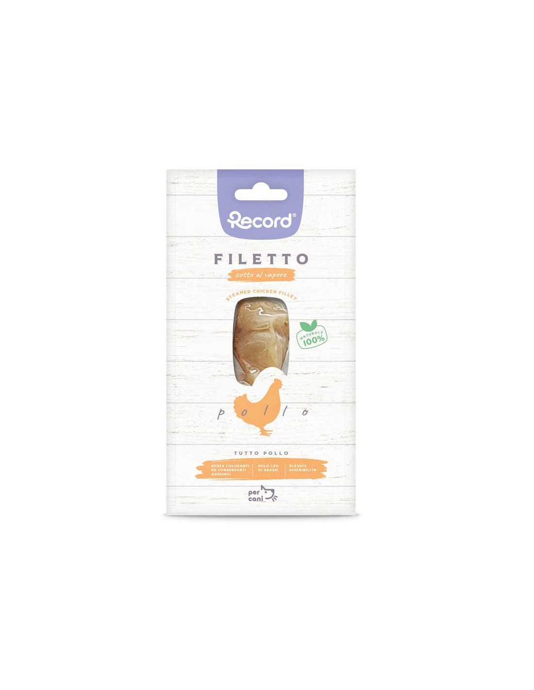 RECORD - FILETTO - STEAMED SNACK - DIFFERENT MEAT VARIETIES