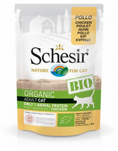 Load image into Gallery viewer, SCHESIR BIO ORGANIC WET ADULT CAT - PORK 85g
