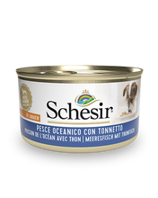 Load image into Gallery viewer, SCHESIR WET ADULT DOG - OCEAN FISH &amp; TUNA  - IN SAUSE
