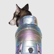 Load image into Gallery viewer, CANADA POOCH - SHINY PUFFER VEST - IRIDESCENT
