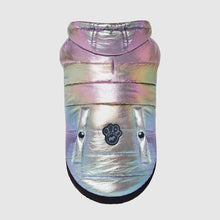 Load image into Gallery viewer, CANADA POOCH - SHINY PUFFER VEST - IRIDESCENT
